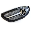 Kép 2/2 - Mercedes Benz W205 2014-2018 Classic - Exclusive króm - fekete hűtőrács C63 AMG stílusban