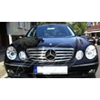 Mercedes Benz W211 2002-2006 facelift előtti  króm - fekete hűtőrács AMG stílusban