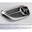 Kép 1/3 - Mercedes Benz W212 2013-2016 facelift króm - matt hűtőrács E63 AMG stílusban