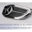 Kép 3/3 - Mercedes Benz W212 2013-2016 facelift króm - matt hűtőrács E63 AMG stílusban