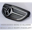 Kép 2/2 - Mercedes Benz W212 2013-2016 facelift matt fekete - króm hűtőrács E63 AMG stílusban