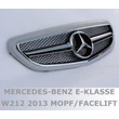 Kép 1/2 - Mercedes Benz W212 2013-2016 facelift króm alapozott fényezhető hűtőrács E63 AMG stílusban