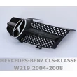 Kép 1/2 - Mercedes Benz W219 CLS 2004-2008 matt fekete hűtőrács AMG stílusban