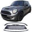 Kép 1/9 - Mini Cooper R56 R57 2006-2009 matt fekete hűtőrács