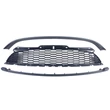 Kép 9/9 - Mini Cooper R56 R57 2006-2009 matt fekete hűtőrács