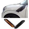 Kép 1/3 - MINI R60 Countryman R61 Paceman füst fekete burás futófényes SMD LED oldalindex szett