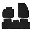 Kép 1/2 - Renault Scenic II 2003-2009 prémium fekete velúrszőnyeg szett