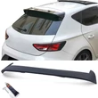 Kép 1/8 - SEAT Leon III 5F 2012-2020 matt fekete hátsó ablak / tető spoiler