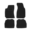 Skoda Superb I 2001-2008 fekete velúrszőnyeg szett (8patentos)