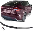 Kép 1/8 - Tesla Model Y 2019- Performance lakkozott fekete csomagtartó spoiler