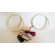 Kép 1/2 - 2db Univerzális 110mm COB LED hidegfehér angel eye 