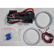 Univerzális 110mm 240SMD LED OPAL fehér angel eye szett
