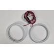 Univerzális 90mm 240SMD LED OPAL fehér angel eye szett