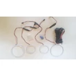 VW Golf IV 246SMD LED OPAL fehér angel eye