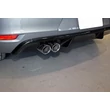 VW Golf VI GTD hátsó lökhárító utángyártott műanyag diffúzor GTI stílusban