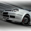 Kép 2/2 - VW Volkswagen Golf IV GTI stílusú utángyártott ABS műanyag koptató lippe