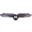 Kép 6/8 - VW Volkswagen Golf VIII GTI stílusú lakkozott fekete világítós hűtőrács piros csíkkal (emblématartós)