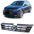 Kép 1/6 - VW Volkswagen Tiguan II 2016-2020 lakkozott fekete - króm hűtőrács