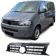 VW Volkswagen Transporter T5 2009-2015 fekete emblématartós hűtőrács