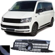Kép 1/8 - VW Volkswagen Transporter T6 2015-2019 lakkozott fekete hűtőrács