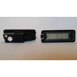 Kép 2/2 - Skoda Superb limousine fehér SMD LED rendszámtábla világítás