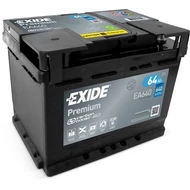 Exide Premium EA640 12V Akkumulátor 64Ah 640A Indítóáram Jobb+