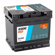 Exide EFB Start-Stop EL550 12V Akkumulátor 55Ah 540A Indítóáram Jobb+