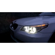 BMW E60 E61 120SMD LED fehér angel eye nappali menetfény karika szett
