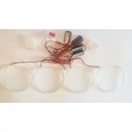 BMW E36 E38 E39 E46 105COB LED hidegfehér angel eye