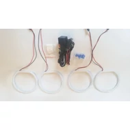 BMW E39 facelift 228SMD LED OPAL fehér angel eye