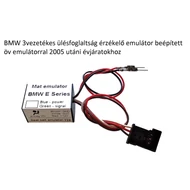 BMW 4pines ülésfoglaltság érzékelő emulátor + öv emulátor EU kivitelhez