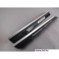Gyári BMW E46 M coupe cabrio bal jobb fekete küszöbdísz szett 51477891929 51477891930