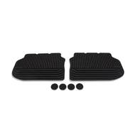 Gyári BMW F10 F11 2010-2013 Allweather tépőzáras fekete hátsó gumiszőnyeg szett 51472153889