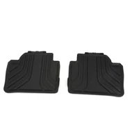 Gyári BMW F30 F31 F36 GT F80 M3 Allweather fekete hátsó gumiszőnyeg szett 51472219802