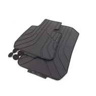 Gyári BMW E90 E91 E92 E93 Allweather tépőzáras fekete első gumiszőnyeg szett 51472311024