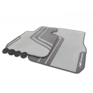 Gyári BMW F30 F31 F80 M Performance tépőzáras első szőnyeg szett 51472407303