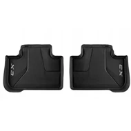 Gyári BMW G01 X3 F97 X3M Floor Liner fekete hátsó hótálcás gumiszőnyeg szett 51472450515