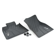 Gyári BMW G05 X5 G06 X6 G07 X7 Floor Liner tépőzáras fekete első hótálcás gumiszőnyeg szett 51472458559