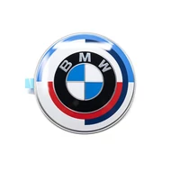 Gyári BMW 50 Yahre 82mm-es motorháztető embléma 51148087191