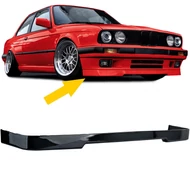 BMW E30 318IS utángyártott műanyag lakkozott fekete spoiler koptató lippe