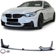 BMW F80 M3 F82 M4 Performance stílusú utángyártott lakkozott fekete koptató lippe
