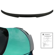 BMW F10 limousine CS stílusú lakkozott fekete csomagtartó spoiler