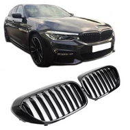 BMW G30 G31 2017-2020 lakkozott fekete Performance stílusú vese