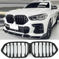 BMW G06 X6 2018- lakkozott fekete Performance stílusú vese