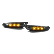 BMW fekete burás SMD LED oldalindex szett E46 E60 E61 E81 E82 E83 E84 E87 E88 E90 E91 E92 E93