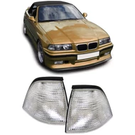BMW E36 coupe cabrio fehér első index pár
