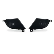 BMW E60 E61 2007-2010 fekete füst burás H8 ködlámpa pár