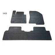 KIA Carens IV 5személyes Frogum 0435 fekete gumiszőnyeg szett