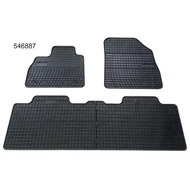 Renault Espace V Frogum 546887 fekete gumiszőnyeg szett