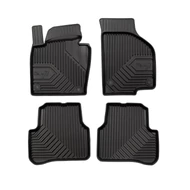 VW Volkswagen Passat B6 B7 CC Frogum No77 fekete 3D hótálcás TPE gumiszőnyeg szett 77407077